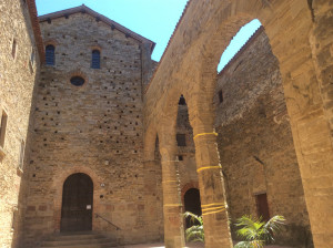 Badia Petroia and its 11th-century Benedictine Abbey dedicated to St. Mary and St. Giles.