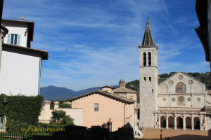 A little stroll around Spoleto, before I head out of town for a very special experience.